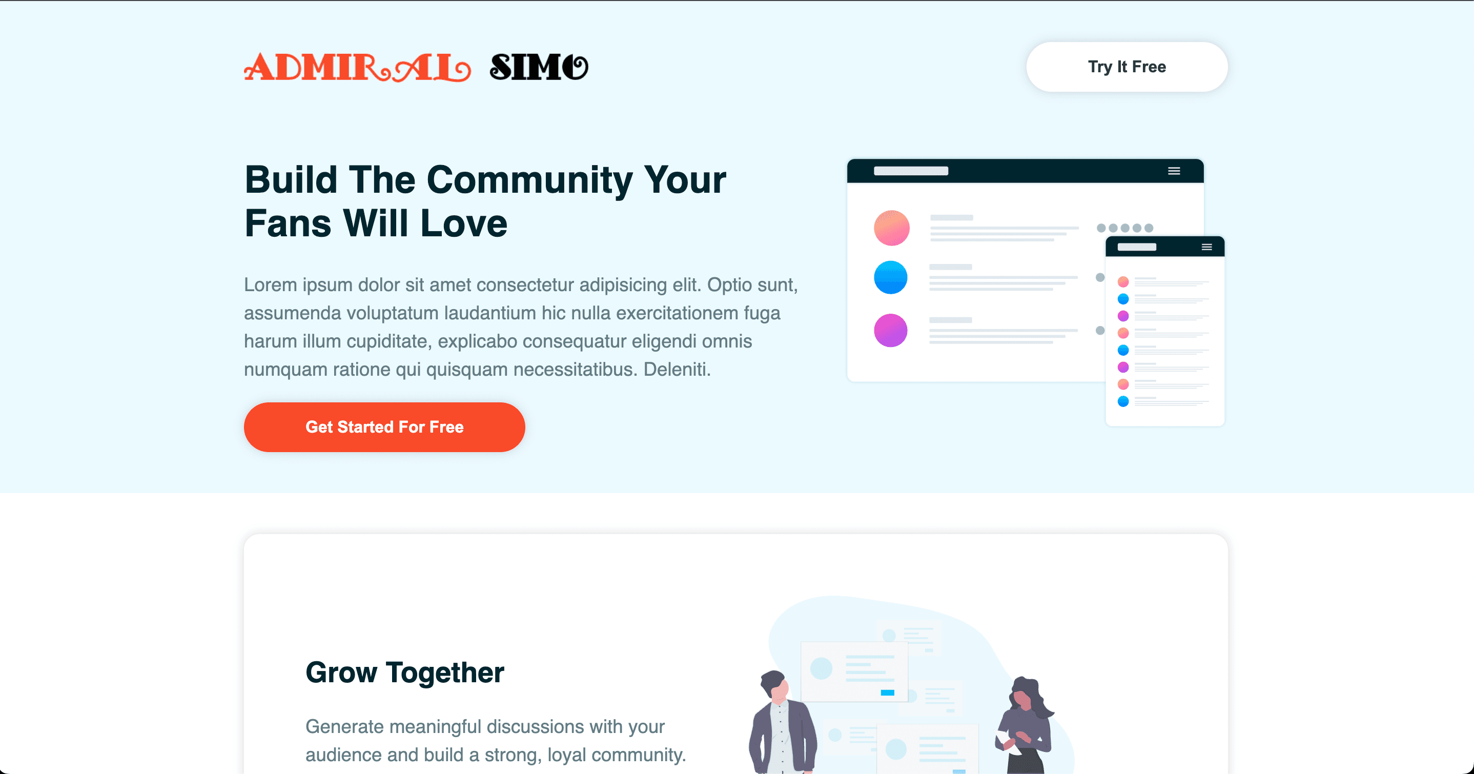 Landing Page